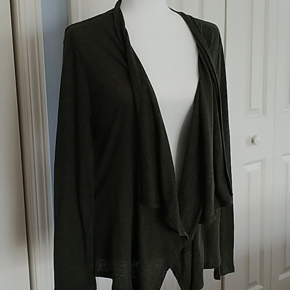 Bri's World, Olive Green Cardigan, NWT - Picture 2 of 7
